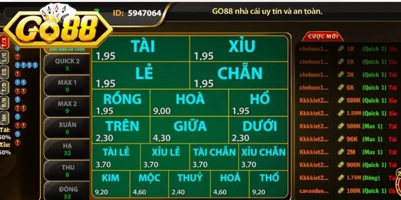 Khái niệm về cách chơi keno